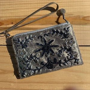 Amanda Smith Beaded Wristlet